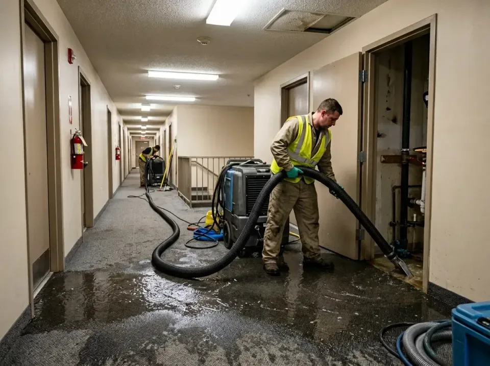 multi-unit-apartment-hallway-f-005 — frequently asked questions, Emergency Burst Pipe Water Extraction & Removal in Calabasa…